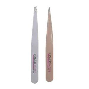 Manna Kadar Pluck It 2-Piece Tweezer Set